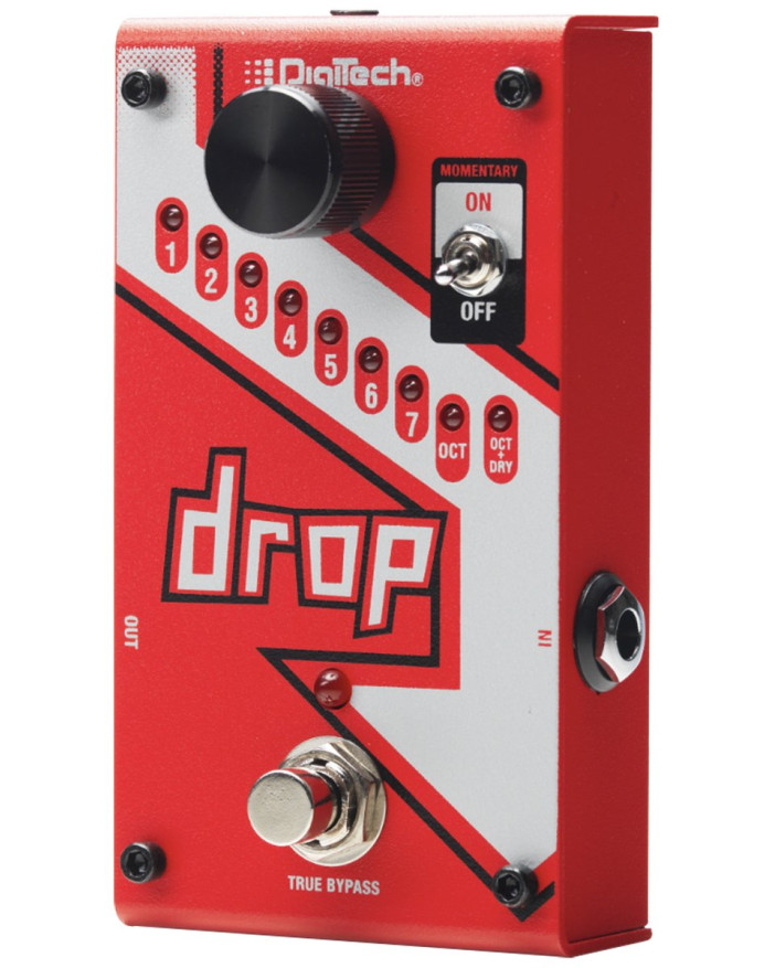 DigiTech DGTDROPV01 Effect Pedal, Whammy, The Drop, Pitchshifter
