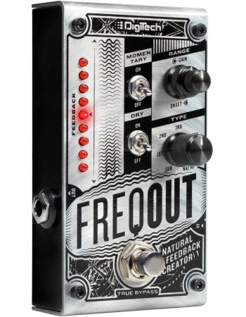 DigiTech DGTFREQOUTV00 Effect Pedal, FreqOut, Natural Feedback Creator
