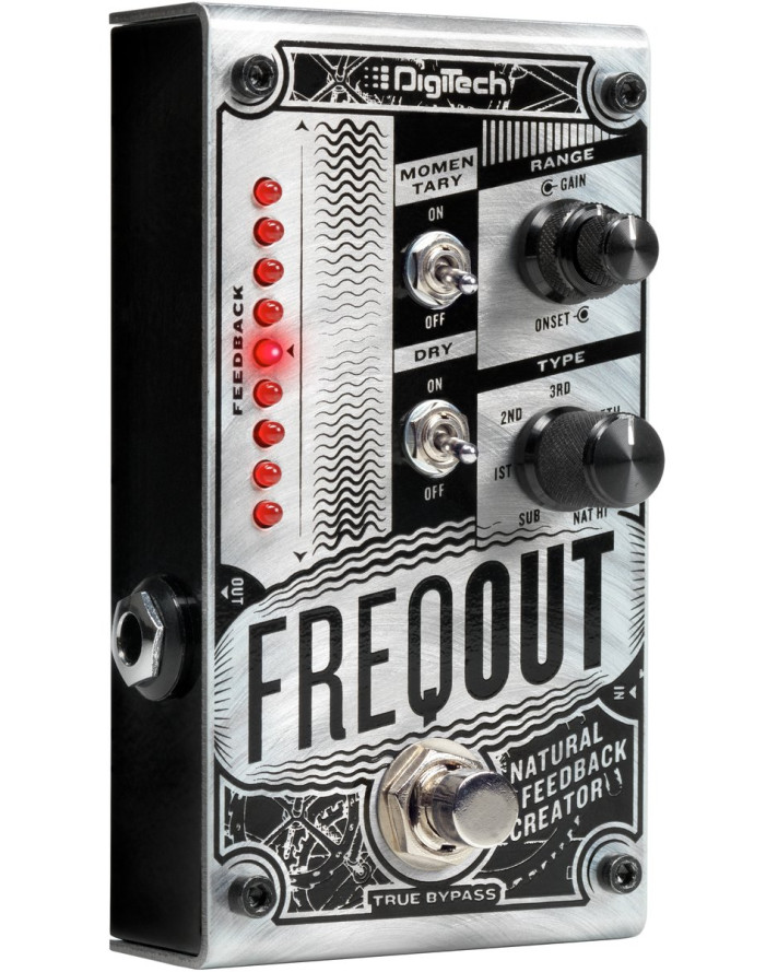 DigiTech DGTFREQOUTV00 Effect Pedal, FreqOut, Natural Feedback Creator