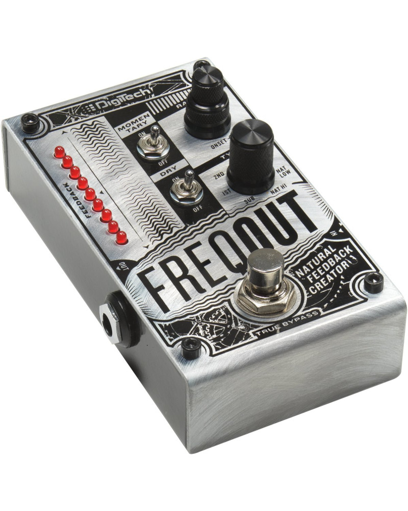 DigiTech DGTFREQOUTV00 Effect Pedal, FreqOut, Natural Feedback Creator