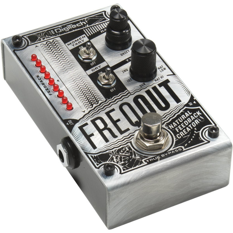DigiTech DGTFREQOUTV00 Effect Pedal, FreqOut, Natural Feedback Creator