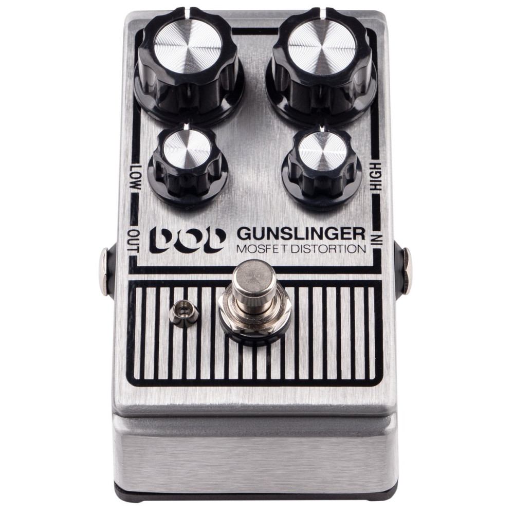 DigiTech DGTGUNSLINGER Effect Pedal, DOD Gunslinger, MOSFET Distortion Pedal
