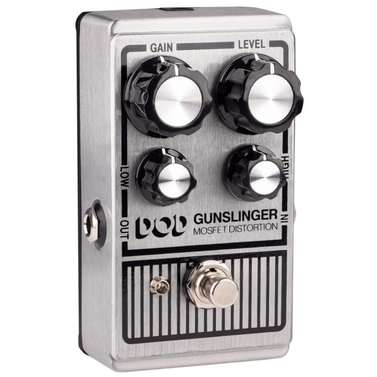 DigiTech DGTGUNSLINGER Effect Pedal, DOD Gunslinger, MOSFET Distortion Pedal
