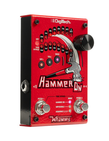 DigiTech DGTHAMMERONV04 Effect Pedal, Whammy, HammerOn, Pitchshifter