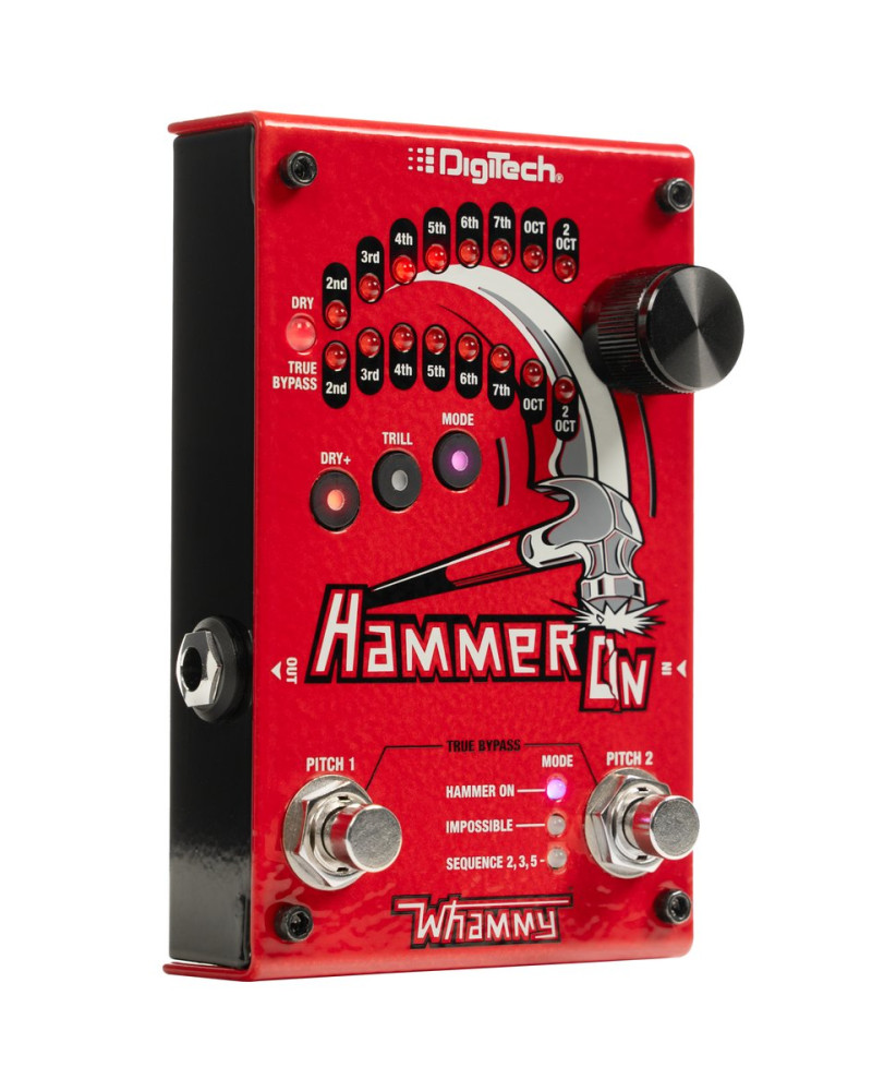 DigiTech DGTHAMMERONV04 Effect Pedal, Whammy, HammerOn, Pitchshifter