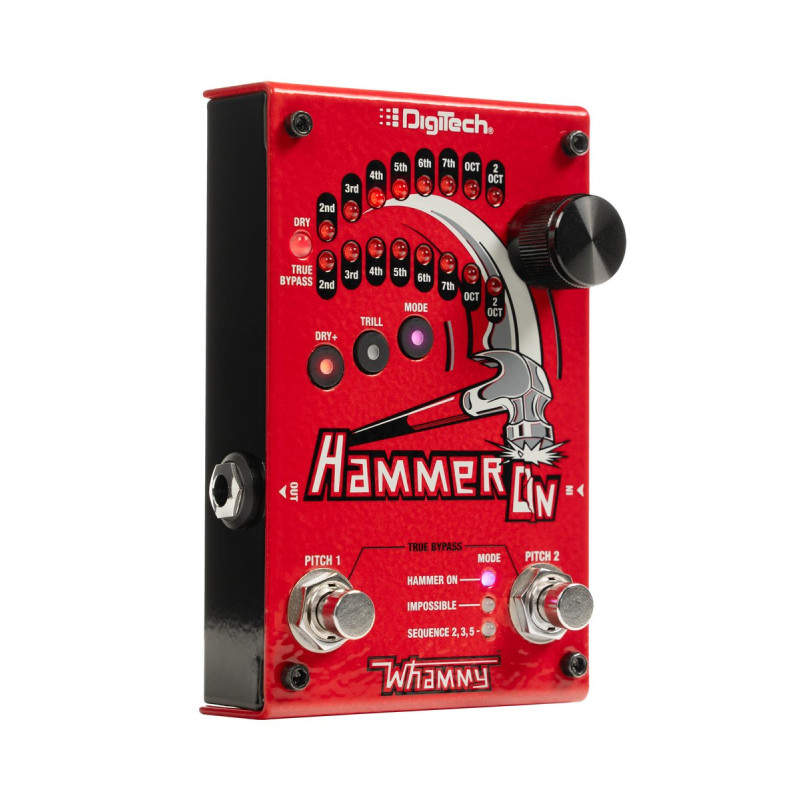 DigiTech DGTHAMMERONV04 Effect Pedal, Whammy, HammerOn, Pitchshifter