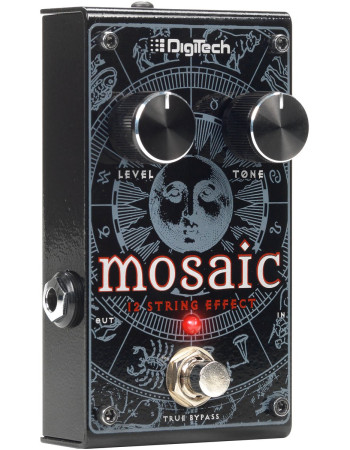 DigiTech DGTMOSAICV01 Effect Pedal, Mosaic, Polyphonic 12-String Effect