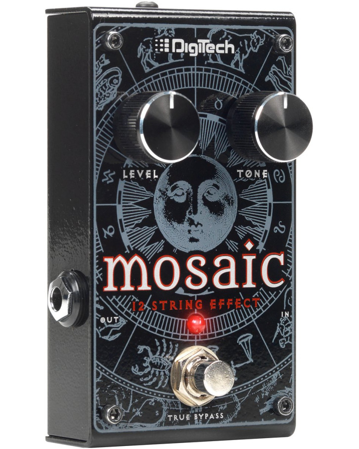 DigiTech DGTMOSAICV01 Effect Pedal, Mosaic, Polyphonic 12-String Effect
