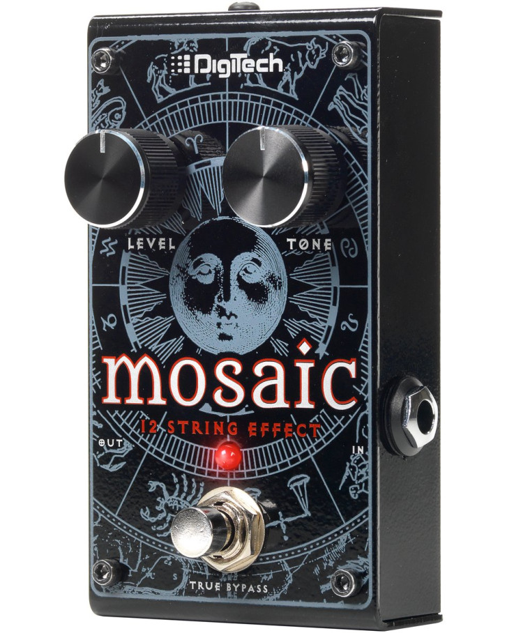 DigiTech DGTMOSAICV01 Effect Pedal, Mosaic, Polyphonic 12-String Effect