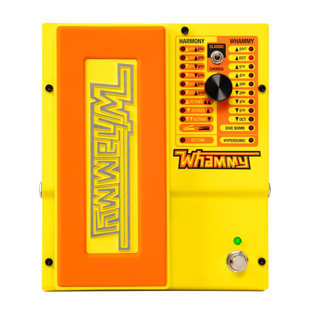 DigiTech DGTWHAMMYMN Effect Pedal, Whammy MonoNeon, 2 Mode Pitchshift, True BP, MI DI
