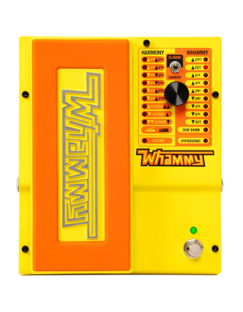 DigiTech DGTWHAMMYMN Effect Pedal, Whammy MonoNeon, 2 Mode Pitchshift, True BP, MI DI