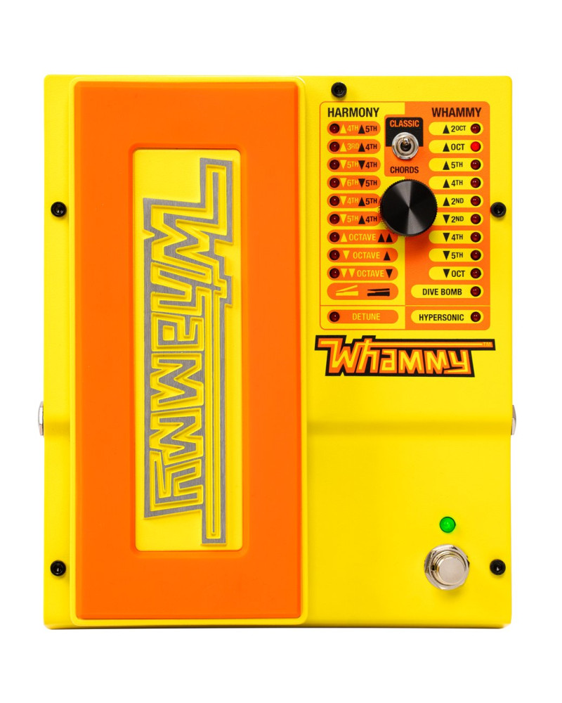 DigiTech DGTWHAMMYMN Effect Pedal, Whammy MonoNeon, 2 Mode Pitchshift, True BP, MI DI