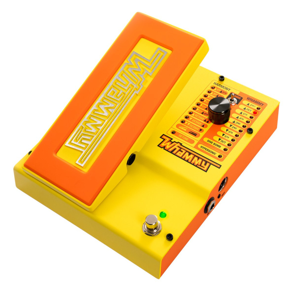 DigiTech DGTWHAMMYMN Effect Pedal, Whammy MonoNeon, 2 Mode Pitchshift, True BP, MI DI