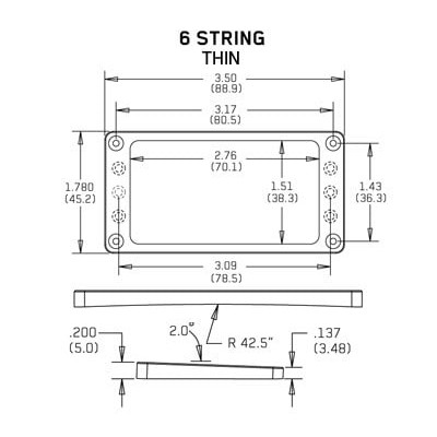 EMG Mount.Ring Arched Medium nízký IV