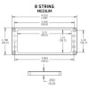 EMG Mount.Ring Flat 8 medium BK