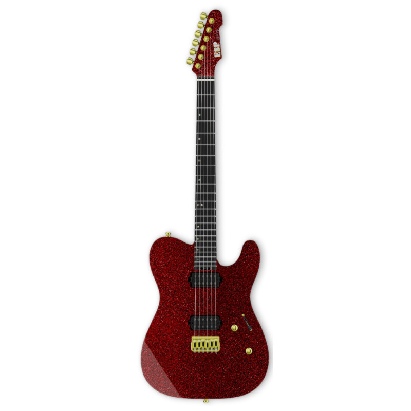ESP USA TE-II HARDTAIL - Jaap O. Red Sparkle