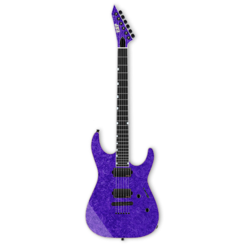 ESP USA M-II NTB NT - Drew M. Galaxy Blue Marble