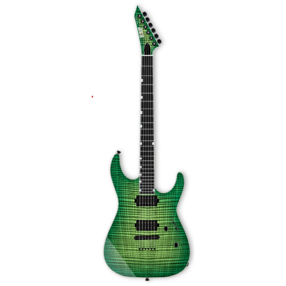 ESP USA M-II NTB NT - Harzer G. Lime Burst