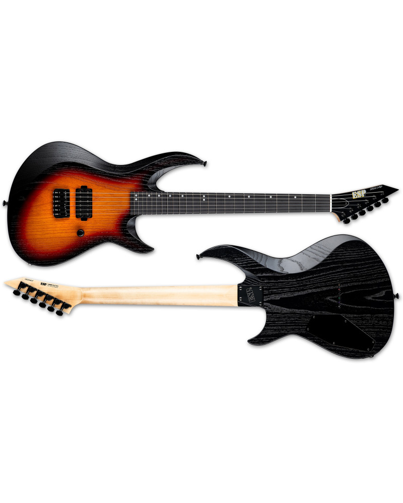 ESP USA HDX-I 3-TONE SUNBURST OPEN GRAIN SATIN