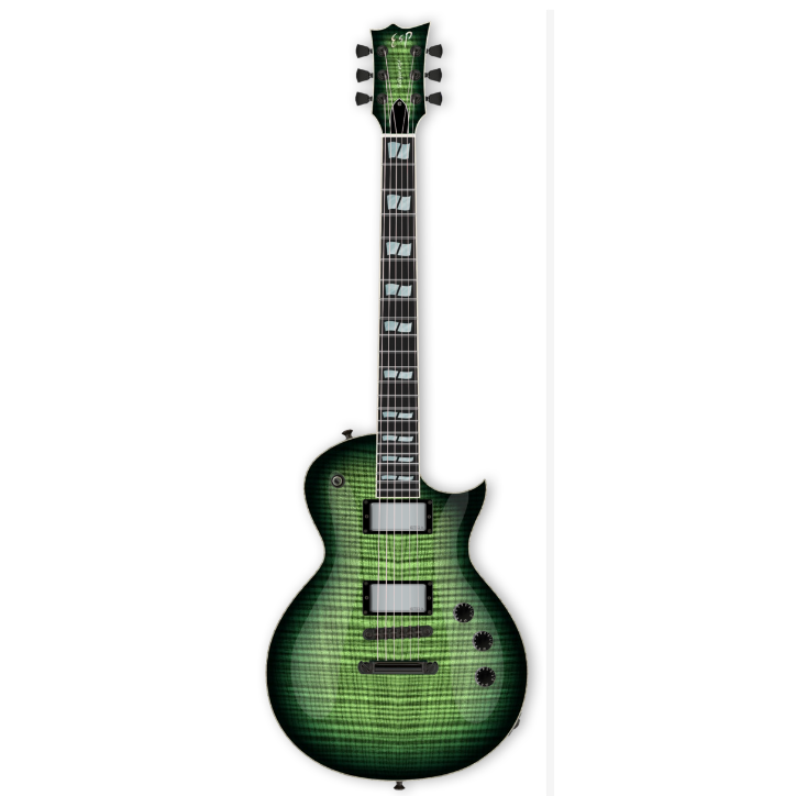 ESP USA ECLIPSE FM EMG BH DARK LIME SB 81-X/ 85-X