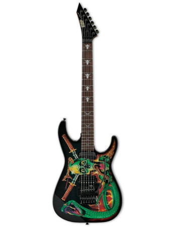 ESP EGLSS ORIGINAL SKULLS & SNAKES GEORGE LYNCH