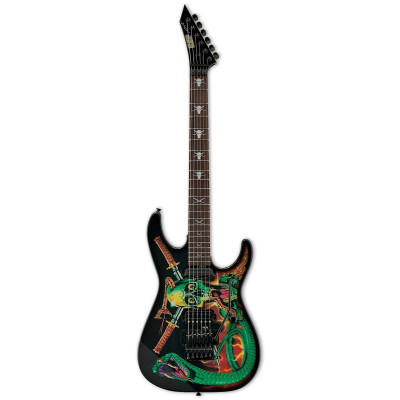 ESP EGLSS ORIGINAL SKULLS & SNAKES GEORGE LYNCH