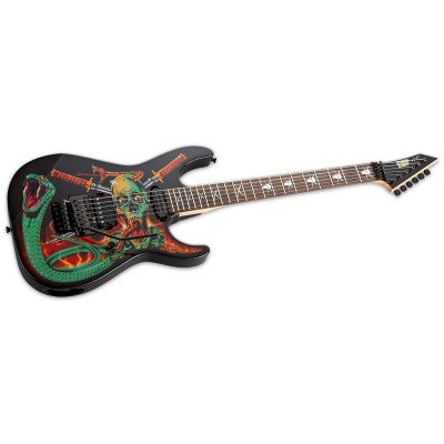 ESP EGLSS ORIGINAL SKULLS & SNAKES GEORGE LYNCH