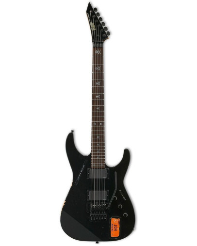 ESP EKH2VINT ORIGINAL KH-2 VINTAGE DISTRESSED BLACK KIRK HAMMET