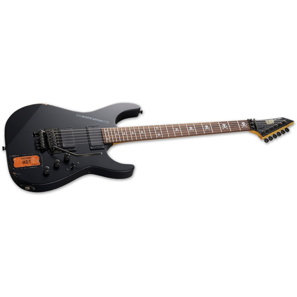 ESP EKH2VINT ORIGINAL KH-2 VINTAGE DISTRESSED BLACK KIRK HAMMET