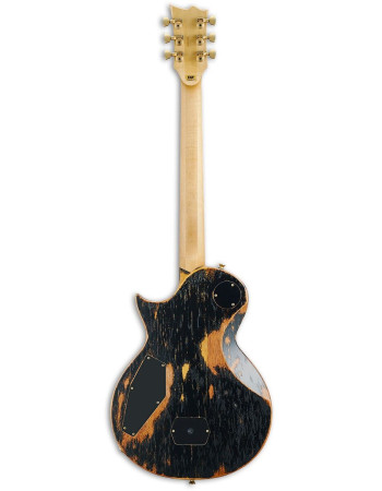 ESP ESP ADLER WARBIRD D ORIGINAL WILL ADLER WARBIRD DISTRESSED BLACK W/ GRAPHIC