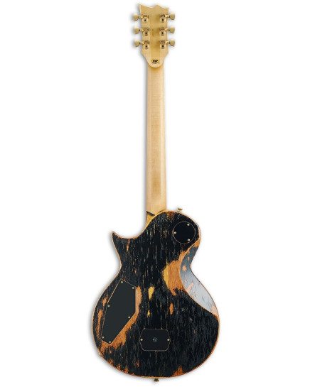 ESP ESP ADLER WARBIRD D ORIGINAL WILL ADLER WARBIRD DISTRESSED BLACK W/ GRAPHIC