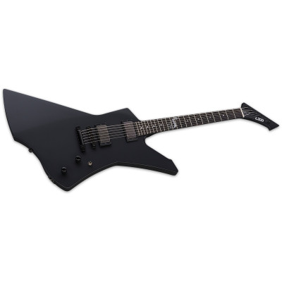 ESP ESNAKEBYTEBLKS ORIGINAL SNAKEBYTE BLACK SATIN JAMES HETFIELD