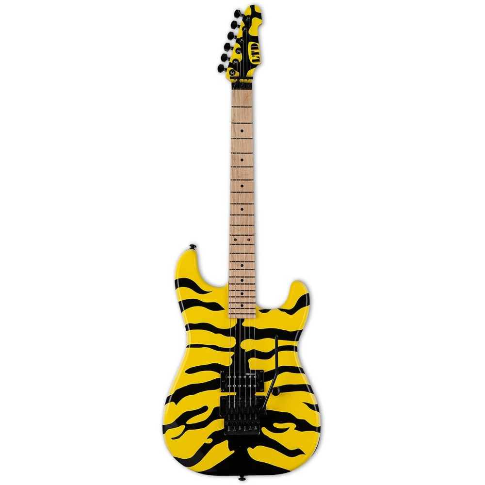 LTD LGL200MT GL-200 MT YELLOW W/ TIGER GRAPHIC GEORGE LYNCH