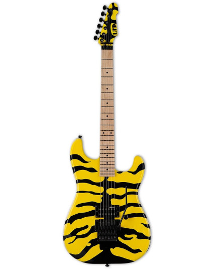 LTD LGL200MT GL-200 MT YELLOW W/ TIGER GRAPHIC GEORGE LYNCH