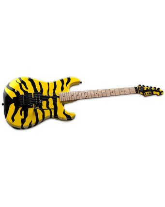 LTD LGL200MT GL-200 MT YELLOW W/ TIGER GRAPHIC GEORGE LYNCH