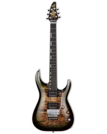 ESP 10009932 HORIZON-CTM NT/Burl Maple REPTILE BLACK BURST