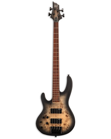 LTD D-BPBLKNBSLH D-4 BPBLKNBS LH BLACK NATURAL BURST SATIN LEFTHAND
