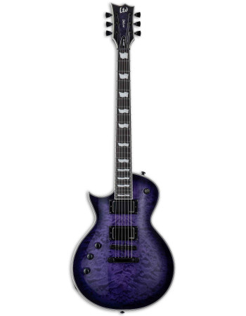 LTD LEC1000QMSTPSBLH EC-1000 See Thru Purple Sunburst SEE THRU PURPLE SB LH