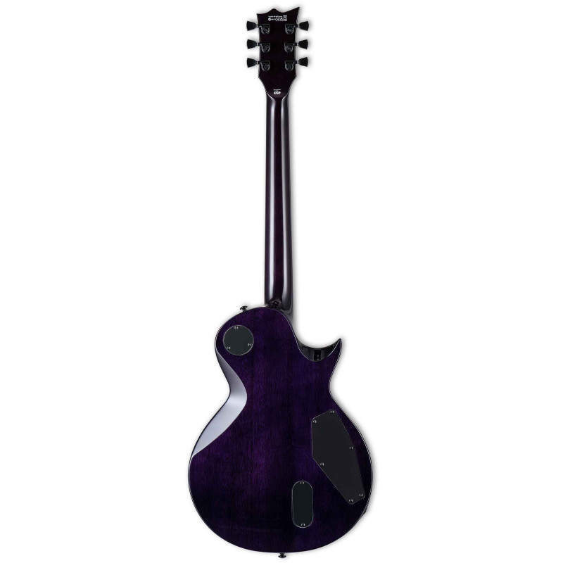 LTD LEC1000QMSTPSBLH EC-1000 See Thru Purple Sunburst SEE THRU PURPLE SB LH