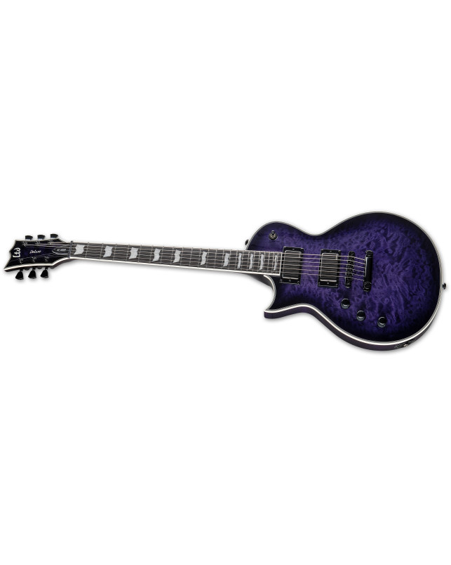 LTD LEC1000QMSTPSBLH EC-1000 See Thru Purple Sunburst SEE THRU PURPLE SB LH