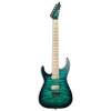 E-II M-II NT BTB LH Black Turquoise Burst