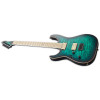 E-II M-II NT BTB LH Black Turquoise Burst