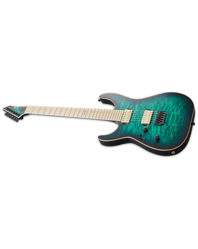 E-II M-II NT BTB LH Black Turquoise Burst