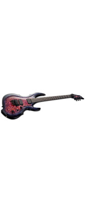 ESP 10009966 FRX-CTM/Burl Maple MERCURY BLUE BURST