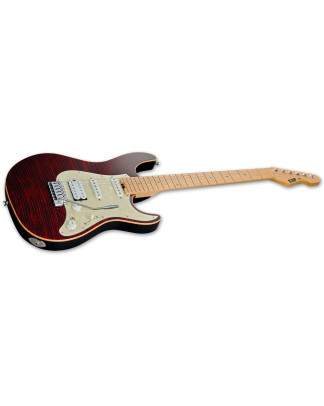 ESP SNAPPER-CTMFM/M-STBC ORIGINAL SNAPPER CTM SEE THRU BLACK CHERRY