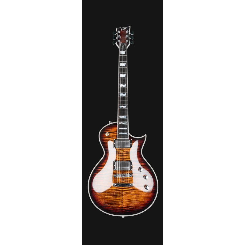 ESP Original ECLIPSE-CTM/FM TIGER EYE SUNBURST