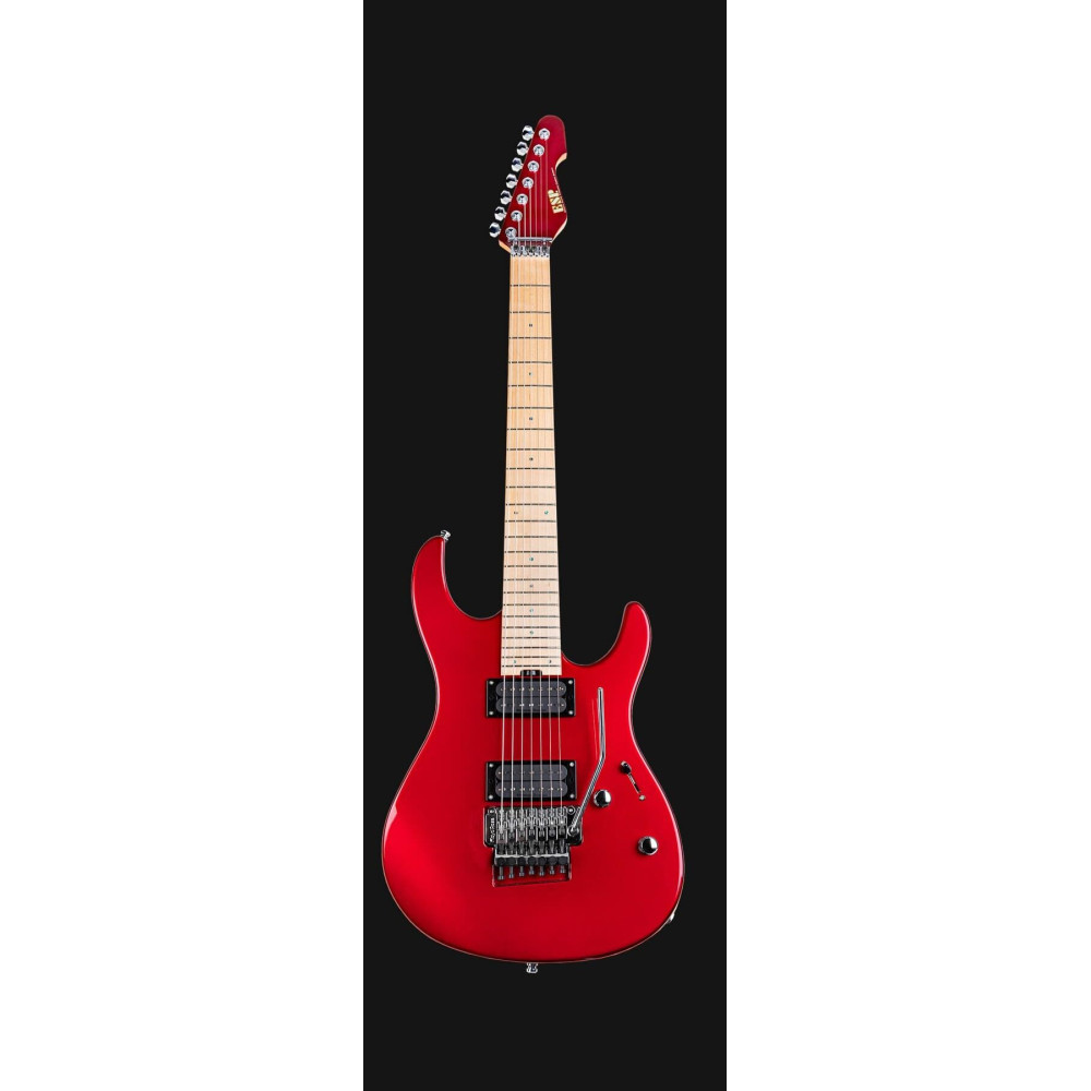 ESP M-Seven Maple Deep Candy Apple Red