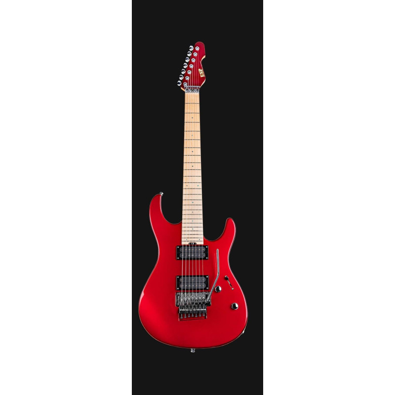 ESP M-Seven Maple Deep Candy Apple Red