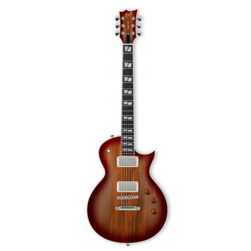 ESP USA ECLIPSE OGM SD CH AMBER CHERRY SUNBURST Open Grain/Duncan/Chrome Hardware/Amber Cherry SB