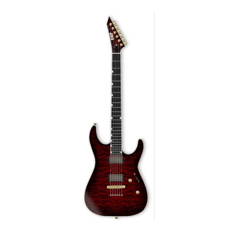ESP USA M-II NTB NT - Aron Z. Black Cherry Sunburst
